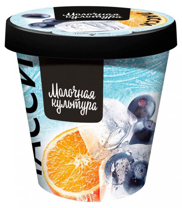 

Йогурт «Молочная культура» Ласси с черникой бананом и ароматом апельсина 5%-5,7%, 265 г