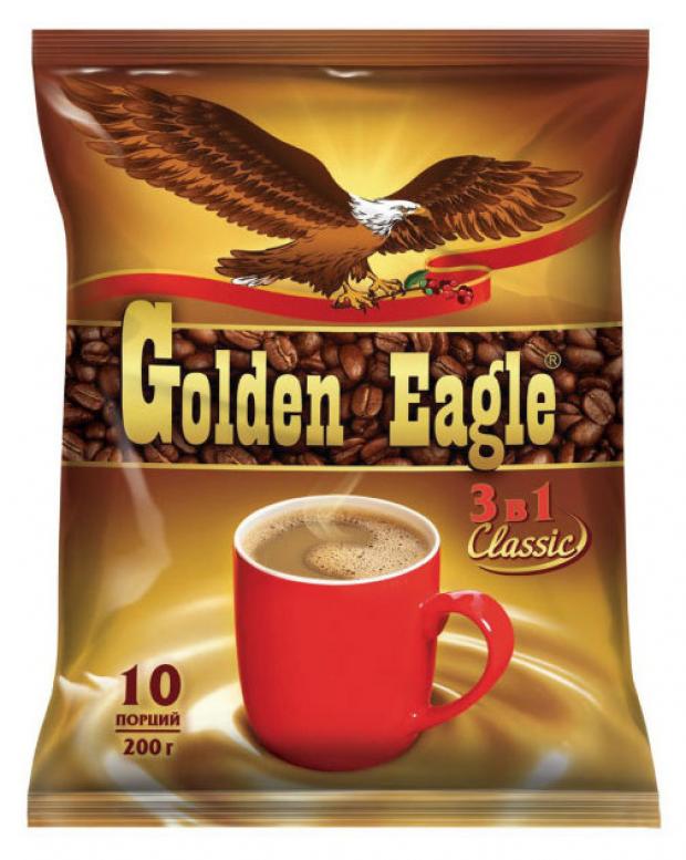 

Напиток кофейный Golden Eagle растворимый 3в1, 10х20 г
