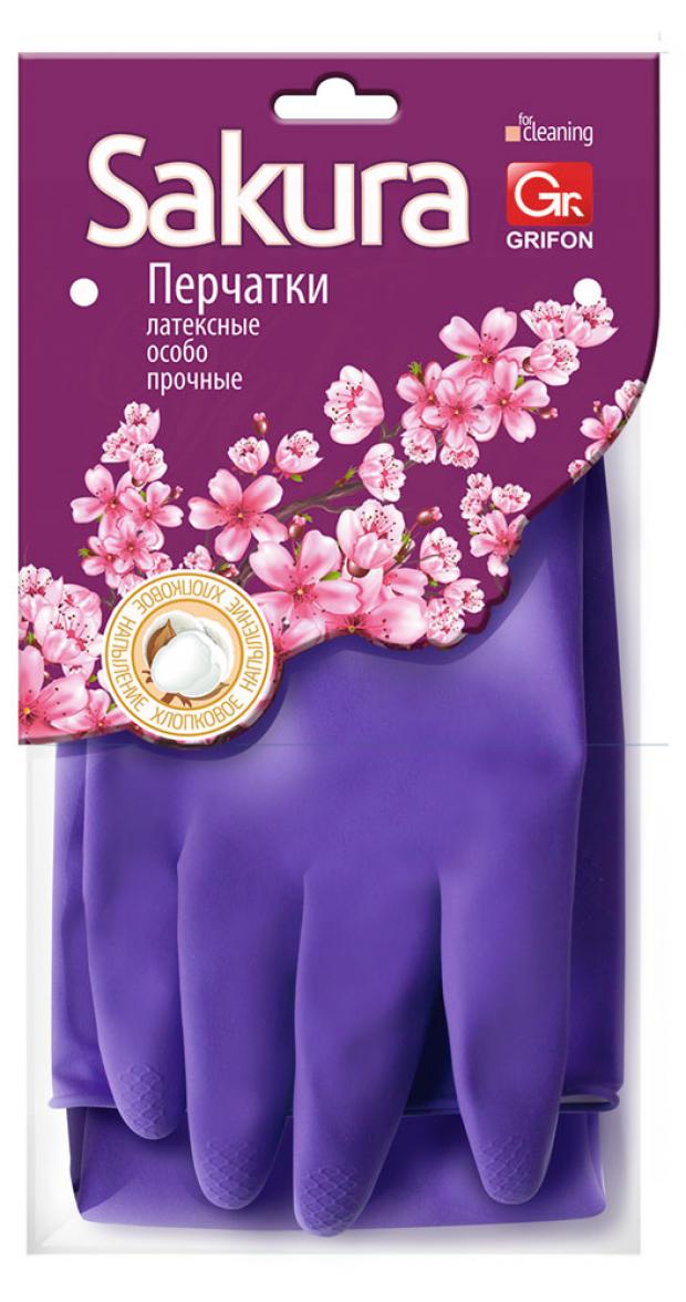 

Перчатки латексные Grifon Mix особо прочные, 1 пара
