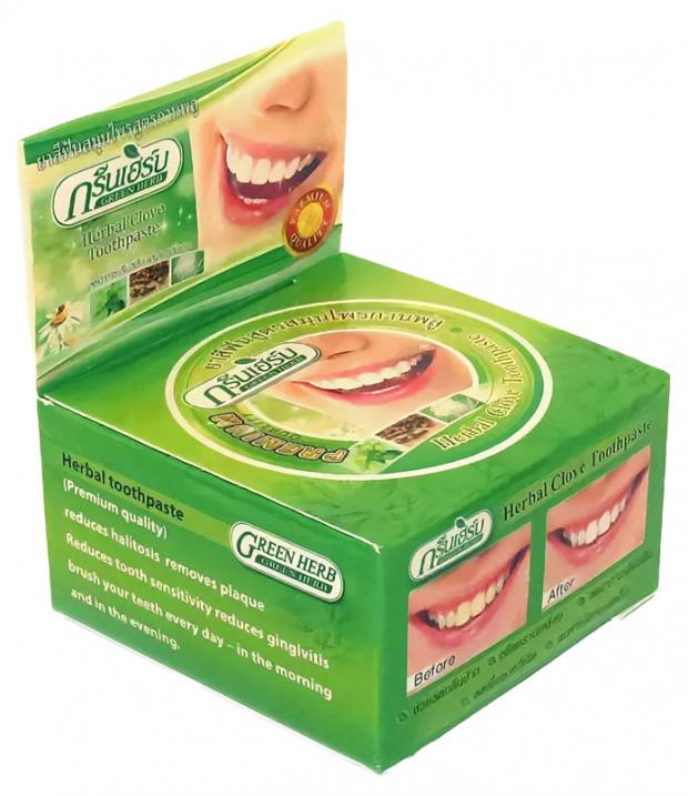 

Зубная паста растительная ISME Rasyan Green Herbal, 25 г