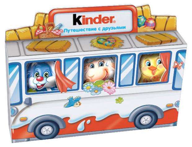 Шоколад Kinder Фигурный молочный Весна, 45 г