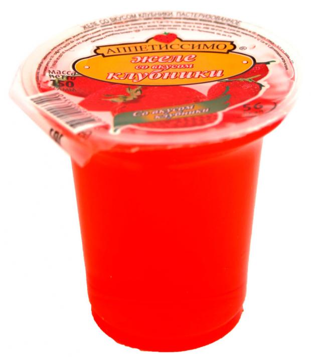 Желе Аппетиссимо клубника 150 г 14₽