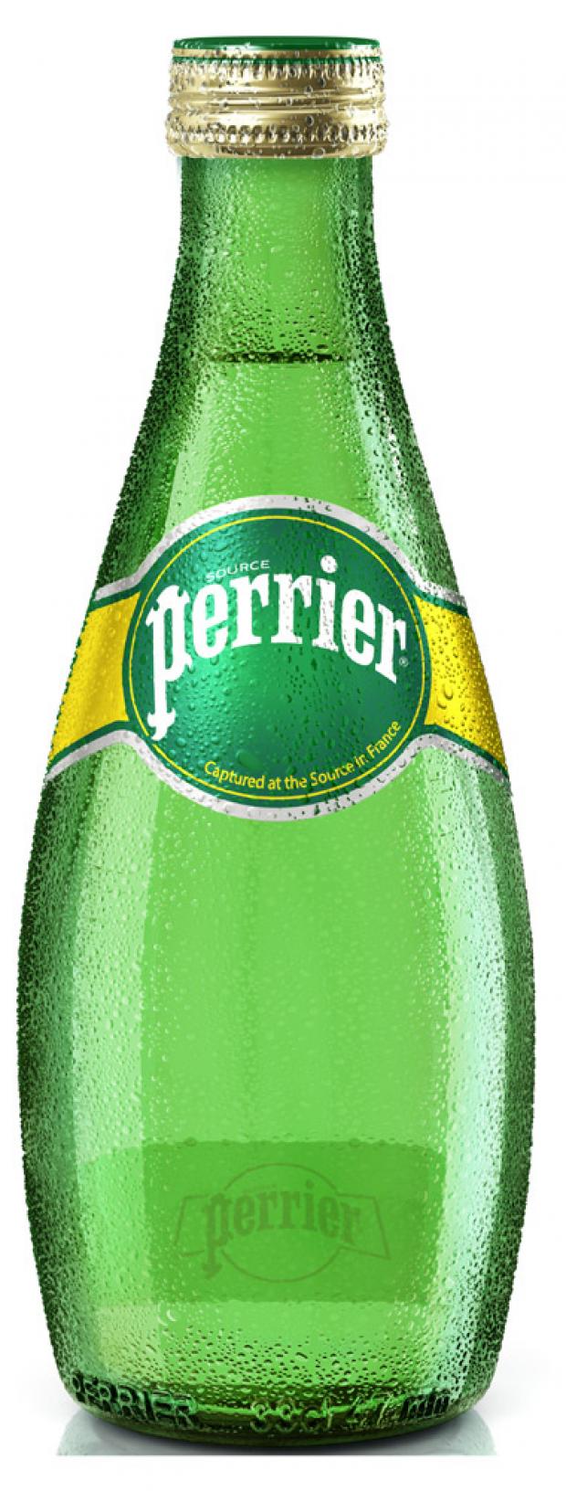 Вода минеральная Perrier с газом, 330 мл