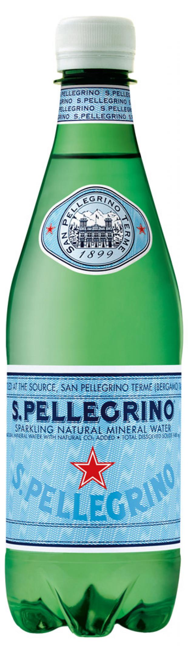 Вода минеральная S.Pellegrino с газом, 500 мл