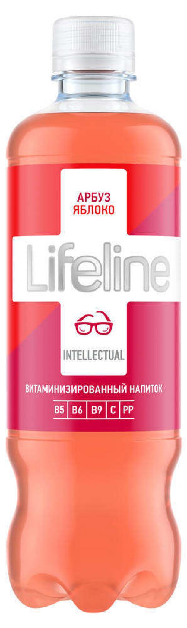 Напиток негазированный Lifeline Intellectual арбуз яблоко безалкогольный 500 мл 53₽