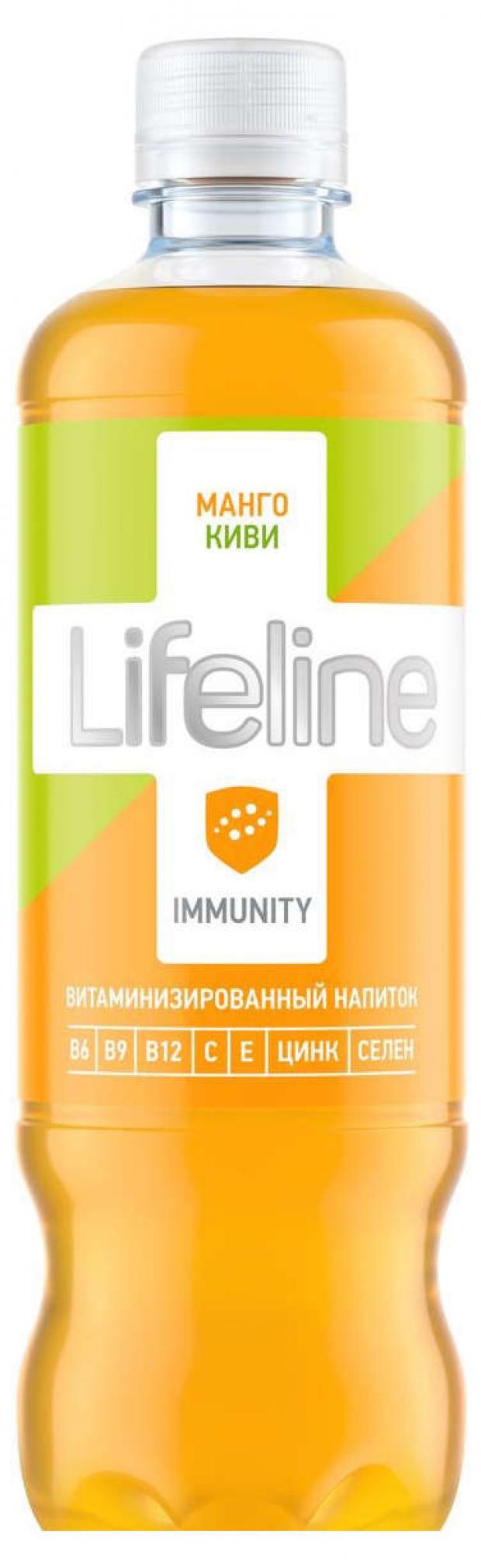 Напиток негазированный Lifeline манго киви безалкогольный 500 мл 49₽