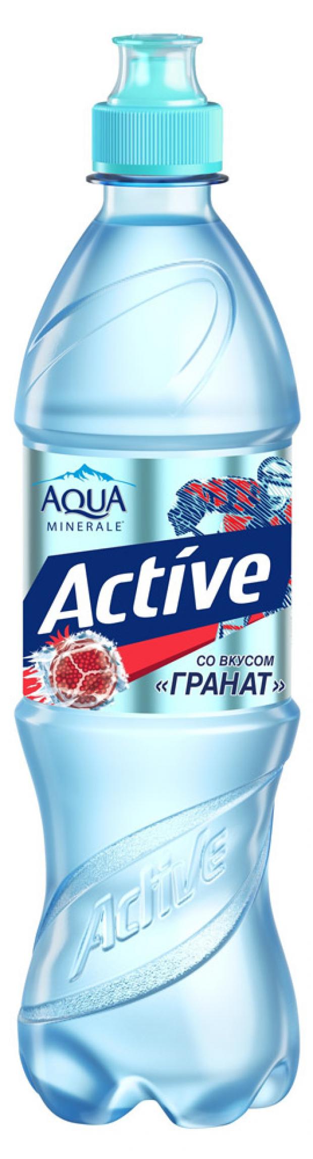 

Напиток негазированный Aqua Minerale Active гранат безалкогольный, 600 мл