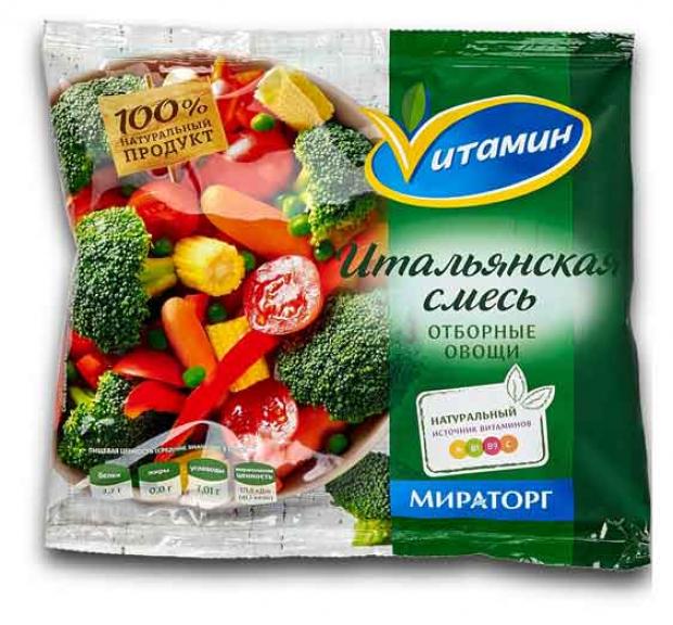 Смесь овощная Мираторг Vитамин Итальянская 400 г 142₽