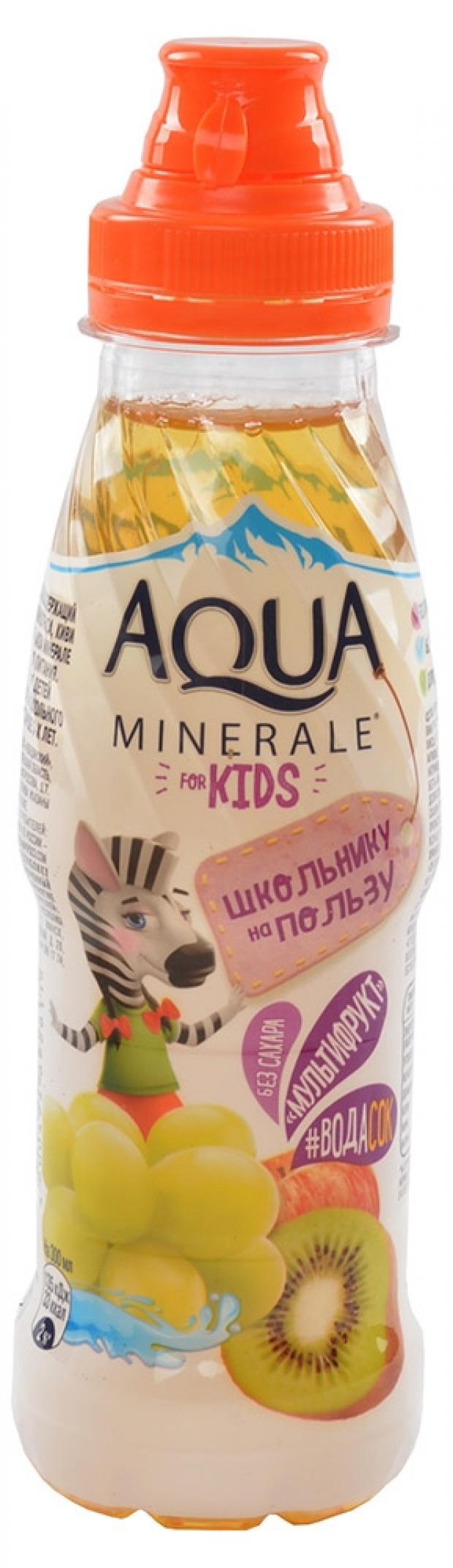 

Напиток негазированный Aqua Minerale for Kids мультифрукт сокосодержащий, 300 мл