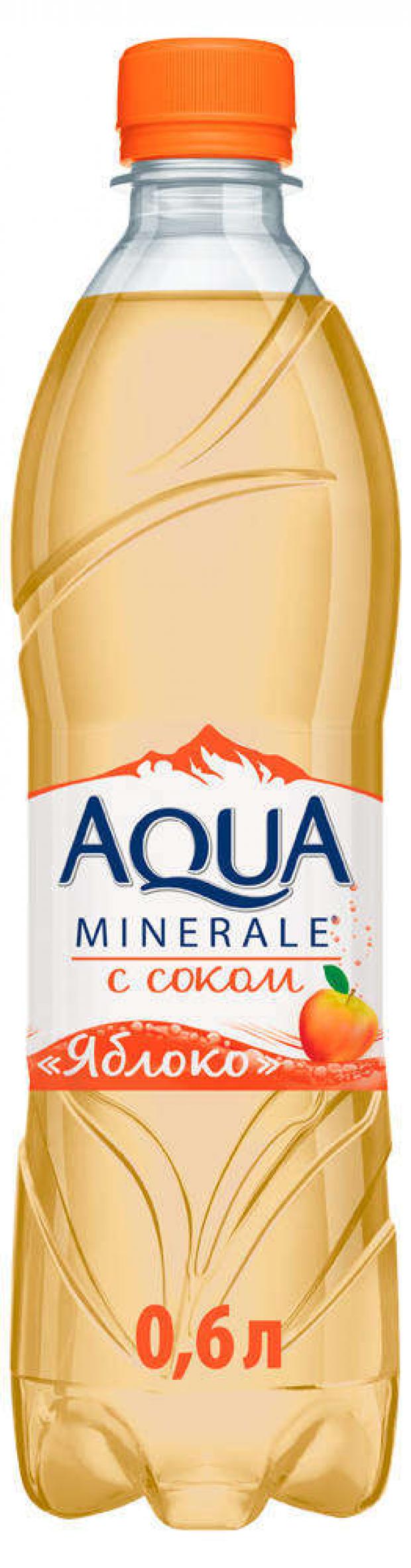 

Напиток среднегазированный Aqua Minerale яблоко сокосодержащий, 600 мл