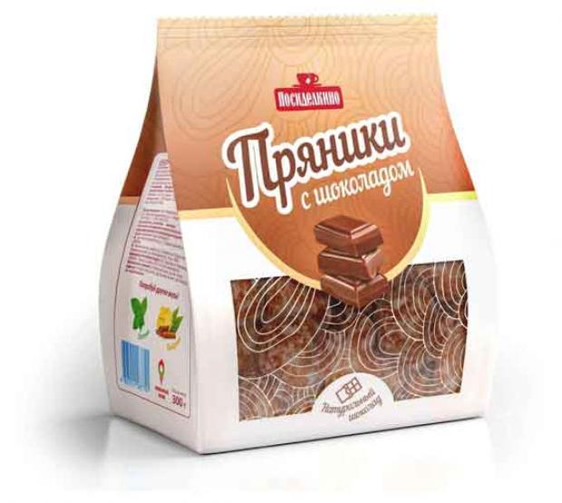 

Мини-пряники «Посиделкино» мини с шоколадом, 300 г