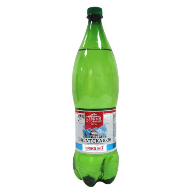 Вода минеральная «Старый Источникъ» Нагутская-26 с газом, 1,5 л