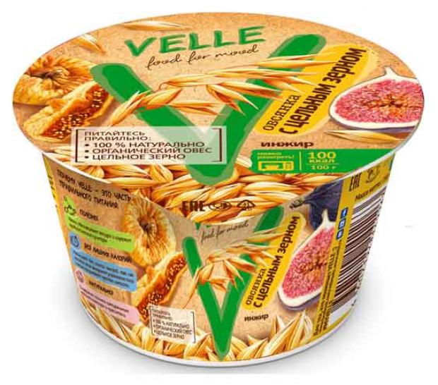 

Продукт овсяный Velle овсянка инжир, 180 г