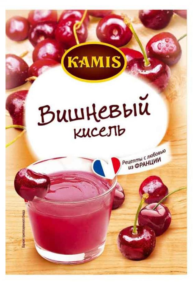 Кисель Kamis моментальный вишневый 30 г 29₽