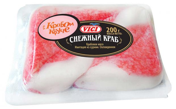 

Крабовое мясо VICI Снежного краба, 200 г