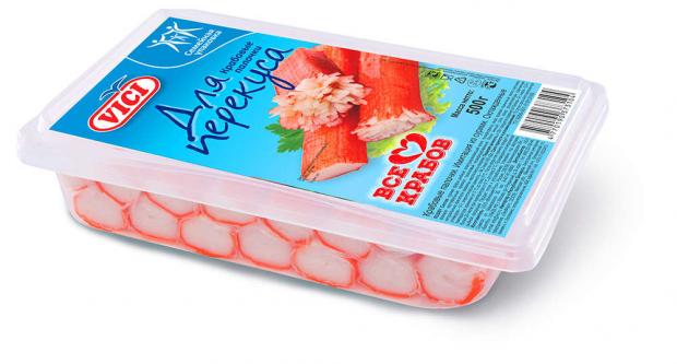 Крабовые палочки охлажденные VICI Для перекуса 500 г 286₽