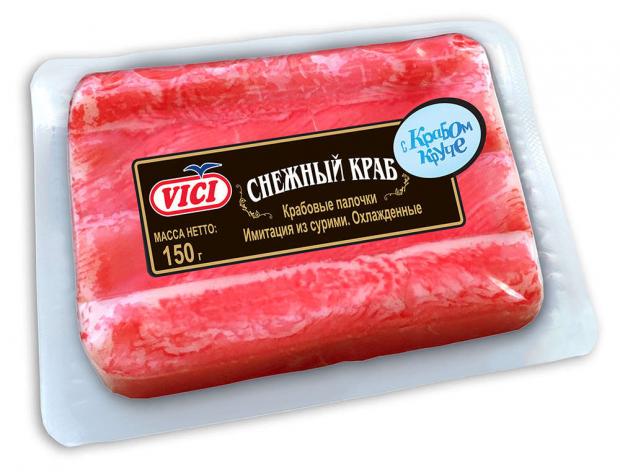 

Крабовые палочки охлажденные VICI Снежный краб, 150 г