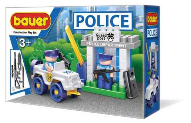 Конструктор Bauer Полиция 26 деталей 295₽