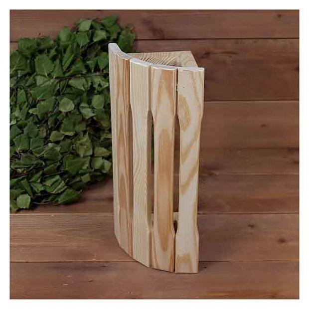 Абажур деревянный для бани и сауны Невский банщик настенный 339₽