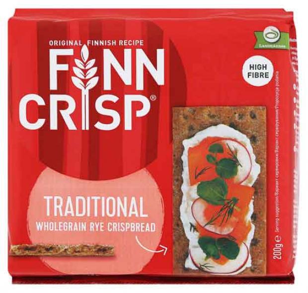 

Хлебцы FINN CRISP Traditional ржаные, 200 г