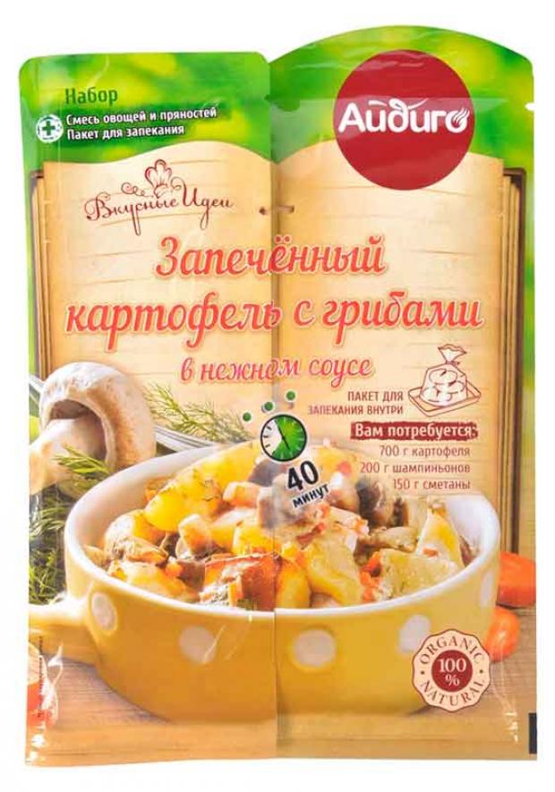 

Овощная смесь «Айдиго» запеченный картофель с грибами, 40 г