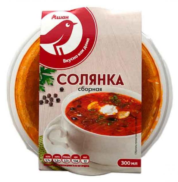 

Солянка АШАН Сборная, 300 мл