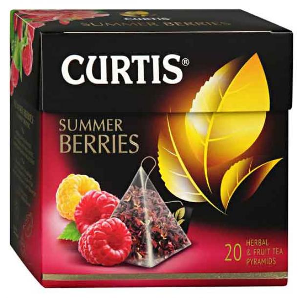 Чай фруктовый Curtis Summer Berries в пирамидках 20х17 г 109₽