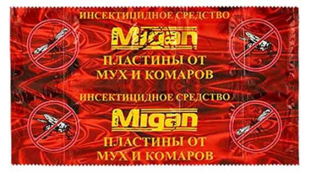 

Пластины от мух и комаров Migan, 10 шт