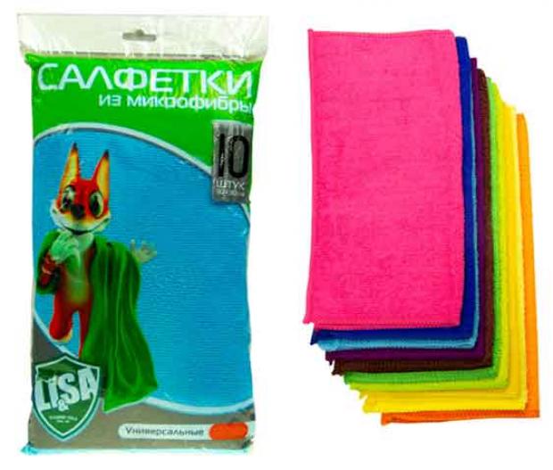 Салфетки Li-Sa набор 10 шт 245₽