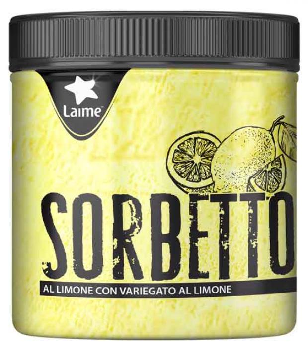 

Мороженое Laime сорбет лимонный, 330 г