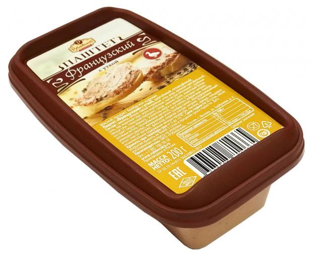 

Паштет мясной «Рублёвский» Французский с уткой, 200 г