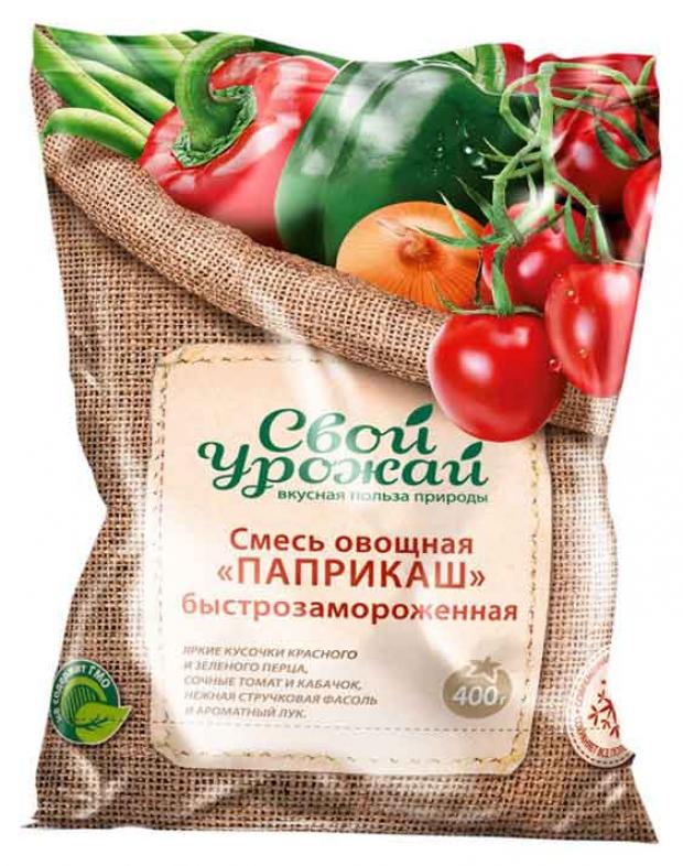 Смесь овощная Свой Урожай Паприкаш замороженная 400 г 89₽