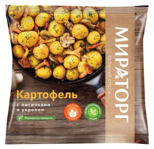 Картофель «Мираторг» с лисичками и укропом, 400 г