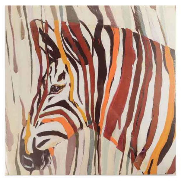 Канвас Метрика Зебра 1 45х45 см 507₽