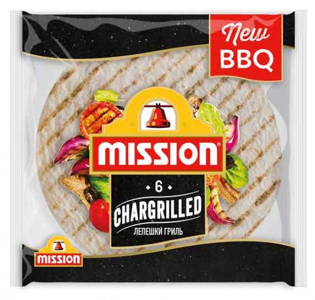 Лепешки пшеничные Mission гриль 250 г 92₽