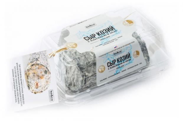 

Сыр мягкий KO&CO Бюш Де Шевр из козьего молока с плесенью в золе 45%, 85 г