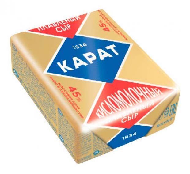 

Сыр плавленый «Карат» кисломолочный 45%, 90 г