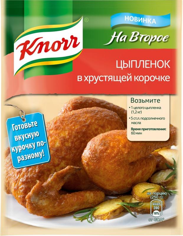

Приправа Knorr На второе хрустящий цыпленок, 29 г