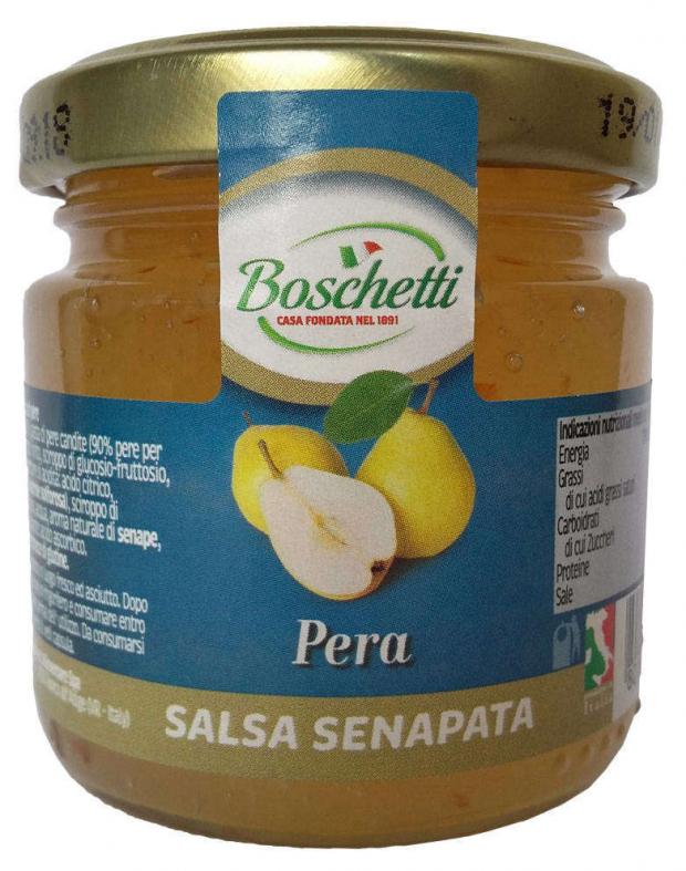 

Соус фруктовый Boschetti из груши с горчицей, 120 г