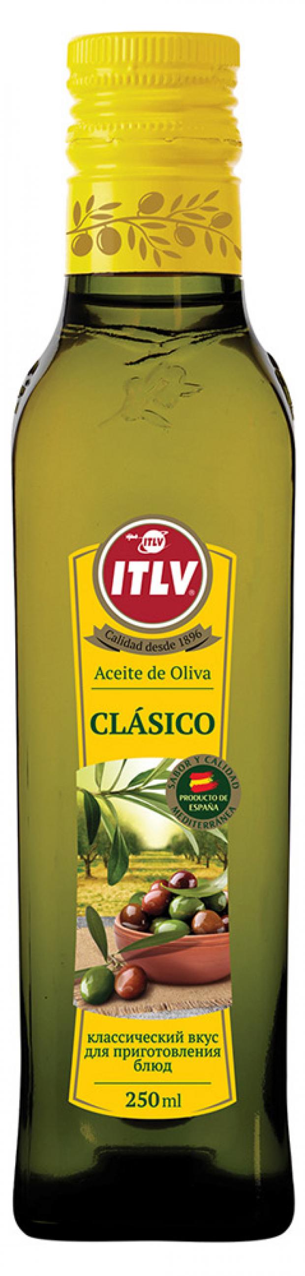 

Масло оливковое ITLV Classico Extra Virgin смесь рафинированного и нерафинированного, 250 мл