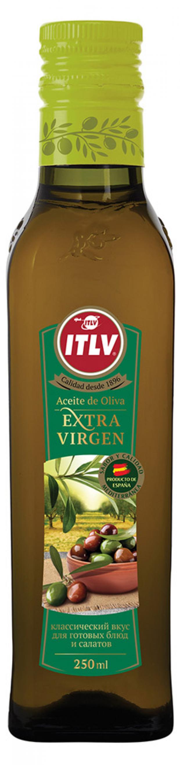 Масло оливковое ITLV Extra Virgen нерафинированное, 250 мл