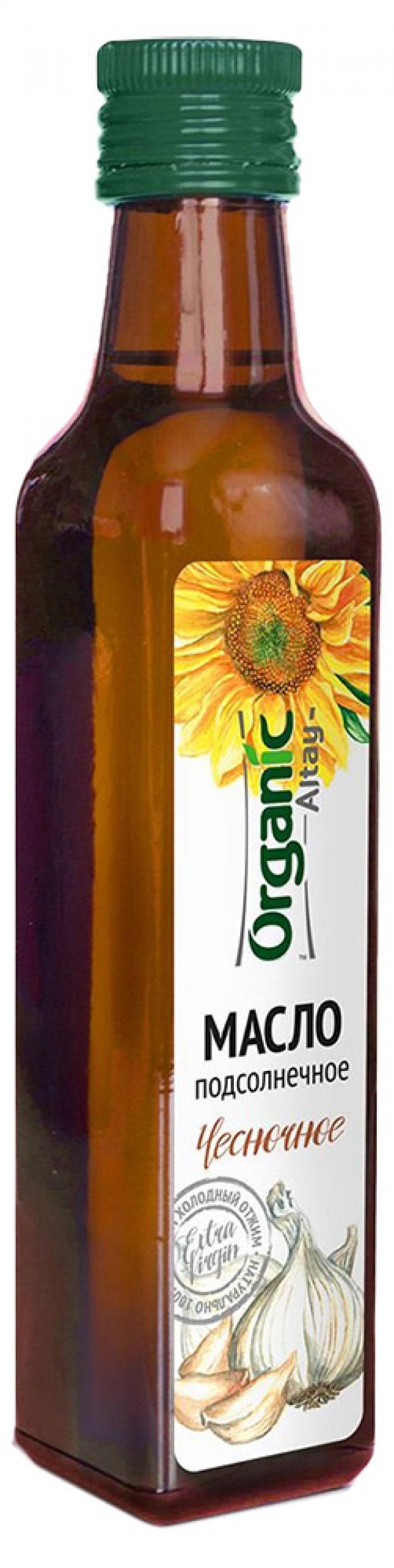 

Масло подсолнечное Organic life чесночное нерафинированное, 250 мл
