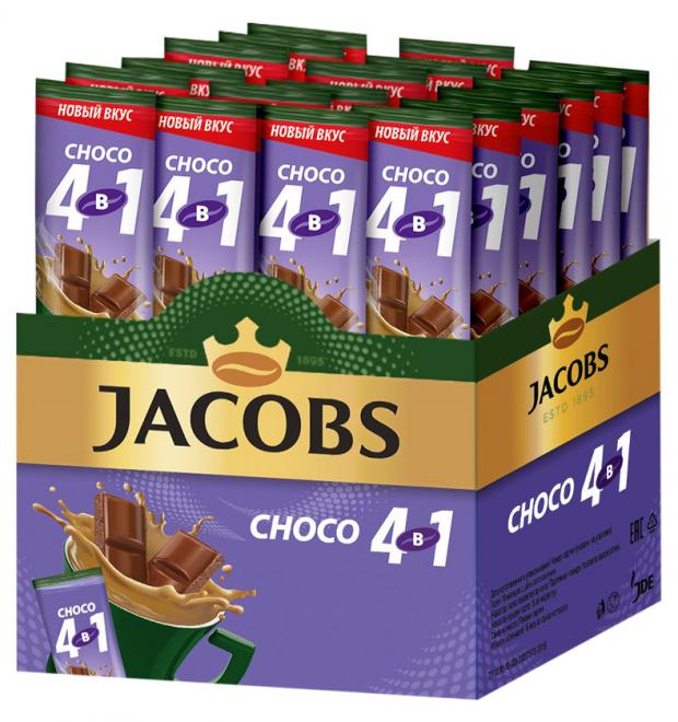 

Кофе растворимый Jacobs Choco с какао-порошком 4в1, 12 г