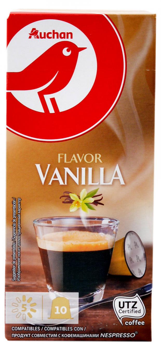 

Кофе в капсулах Auchan Красная Птица Vanilla, 10 шт