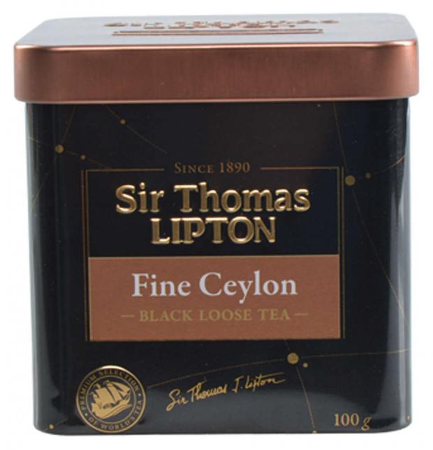 

Чай черный Sir Thomas Lipton цейлонский листовой, 100 г