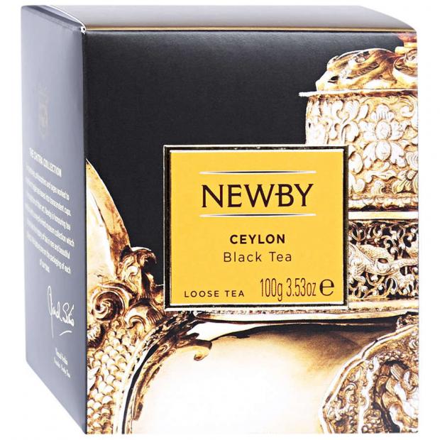 

Чай черный Newby Ceylon листовой, 100 г