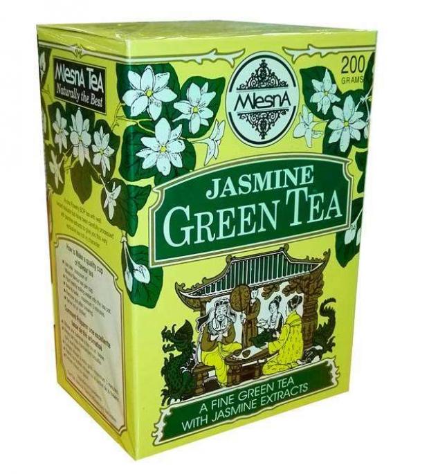 

Чай зеленый Mlesna Jasmine листовой, 200 г
