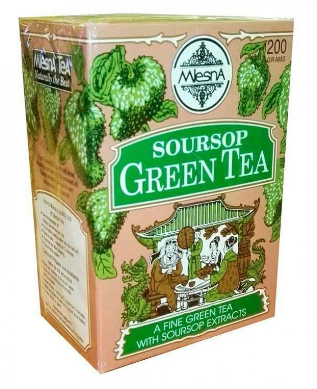 Чай зеленый Mlesna Soursop листовой, 200 г