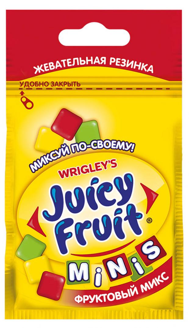 

Резинка жевательная Juicy Fruit Minis фруктовый микс, 13 г