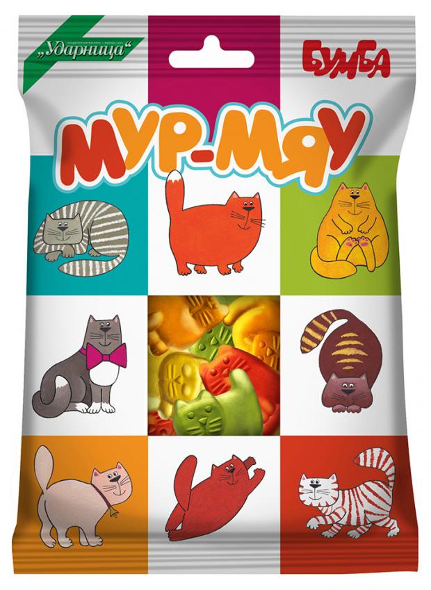 Мармелад жевательный Бумба Мур-Мяу ассорти 108 г 60₽